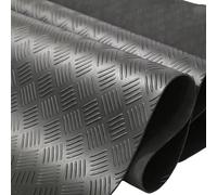 ybaymy Tapis de sol de garage en caoutchouc damier,5 mx1 m,Rouleau de tapis antidérapant résistant à l'usure,3 mm d'épaisseur,Grand tapis en caoutchouc pour usine, salle de sport, laboratoire, garage