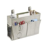 YBCCBY Organisateur de Chevet Sac de Rangement de Chevet Étanche Poche de Rangement de Chevet Panier de Lit Chevet Suspendu Organiseur de Lit Mezzanine pour Bureau, Cuisine, Lit de Chambre