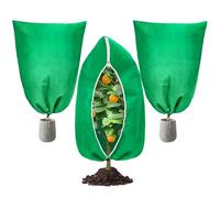 YBCCBY Voile Hivernage Plante Exterieur, 3PCS Housse Hivernage Plante Exterieur Housse d'hivernage Plante Réutilisable Housses de Protection pour Plantes 120 x 180cm, 80 x 120cm (2 Taille)