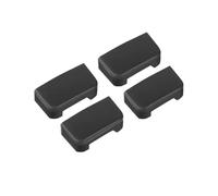 YBCVEPQ pour Tesla pour Modèle 3 pour Modèle Y Accessoires 4 Pièces/Ensemble Glissière Siège Arrière Bouchon Caoutchouc Souple Couvercle Noir Capuchon Décoratif