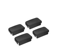 YBCVEPQ pour Tesla pour Modèle 3 Y pour Juniper Couverture De Rail De Siège, 4 Pièces, Pièces D'extrémité Arrière, Glissière De Siège Arrière YZ