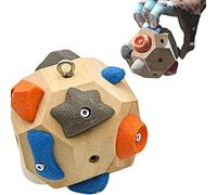 YBDADOEH Blocs d'escalade géants Faits Main, Outils d'entraînement des Doigts for Grimpeurs, Boules d'escalade en Bois for améliorer la Force et la précision, Cadeaux for Grimpeurs