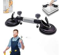 YBDADOEH Pinces d'alignement for comptoirs, Outil de Pose de Joints for Granit, Outil de jonction for Le nivellement, Pince d'alignement précise for Dalles,(Black)