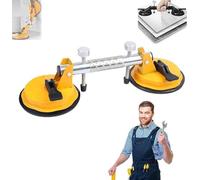 YBDADOEH Pinces d'alignement for comptoirs, Outil de Pose de Joints for Granit, Outil de jonction for Le nivellement, Pince d'alignement précise for Dalles,(Yellow)