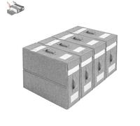 YBDADOEH Sac de Rangement Multi-Usage 2025, idéal for Organiser et Ranger la literie et Les vêtements. Boîte de Rangement Pliable avec fenêtre Transparente et Fermeture éclair.(Gray 4pcs)