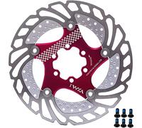 YBEKI Disque Frein Flottant Haute Performance 140-203mm | Noyau 7075-T6 Aviation + Acier Chirurgical 316L | Compatible Shimano XT/SRAM G2 (VTT/Route) | Dissipation Thermique -30°C | Homologation UCI