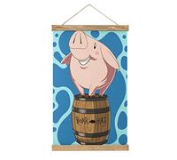 YBEL Seven Deadly Sins Hawk Anime Scroll Poster Toile Toile Toile à l'huile Cadre DIY Suspension Suspension pour Décoration de Chambre Kit Cadeau