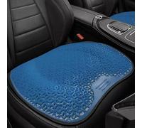 YBERLAOBAN 1 Pièce Coussin de Siège pour Citroen C3 IV 2024 2025, Respirant Ergonomique Antidérapant, Confort Frais Été Soulagement Douleur Dos Gel TPE,Blue