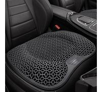 YBERLAOBAN 1 Pièce Coussin de Siège pour Ford Puma St Line X 2020-2023 2024, Respirant Ergonomique Antidérapant, Confort Frais Été Soulagement Douleur Dos Gel TPE,Grey