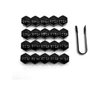 YBERLAOBAN 20 Pièces Cache Ecrou de Roue pour Dacia Bigster 2025, Capuchons de Boulon avec Pince, Protection Vis de Pneu Hexagonal Plastique ABS,17mm