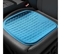 YBERLAOBAN Housse de Siège Auto 1 Pièce pour VW ID.4 ID.5 GTX Pro ID.Buzz 2025 2026, Coussin Ergonomique Anti-Dérapant et Respirant, Protection de Siège,Blue