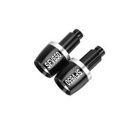 YBFYTUSE Embouts Guidon Moto Embouts De Guidon pour Suzuki SFV650 SFV 650 pour Gladius 2009-2016 Embouts De Guidon pour Moto Poignées De Guidon De Moto(Silver)