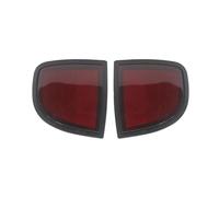 YBFYTUSE Freinage ArrièRe Lampe Bandes Réfléchissantes pour Triton L200 2005 2006 2007 2008 2009 2010 2011 2012 2013 2014 2015 Réflecteur Pare-Chocs Arrière Feux Arrière(Left and Right)