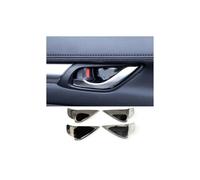 YBFYTUSE Poignées Portières Intérieures Poignée Porte Intérieure Voiture pour Mazda CX3 CX5 CX 5 KF CX7 CX9 CX8 MX5 ND 2014-2019 2020 2021 2022 2023 Revêtement Poignée(Black)