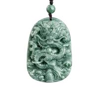 YBGCRD Collier avec pendentif dragon teng en jade naturel quatre mers de haute qualité pour les amateurs de bijoux