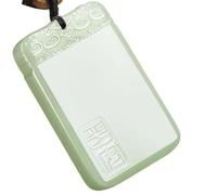 YBGCRD Saphir clair de haute qualité, pendentif en jade de marque de bon augure sans danger pour les nuages