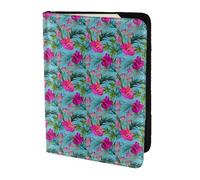 YBGHDAA Porte-passeport Hello Hawaï imprimé indispensable pour les femmes et les hommes - Pour passeport - Compatible avec tous les passeports standard, Noir , Taille unique