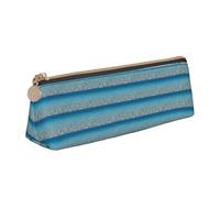 YBGHDAA Trousse triangulaire Tranquil avec impression à l'eau pour stylos et marqueurs pour garçons et filles, blanc, Taille unique, Trousse de maquillage