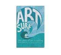 YBHF Affiche de surf - Art mural rétro esthétique - Décoration de bureau - 60 x 90 cm - Sans cadre