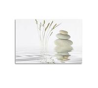 YBHF Fond De Hotte Ambiance Poster Zen Art Mural Impression Rétro Esthétique Décoration de Chambre Bureau 60 x 90 cm Sans Cadre