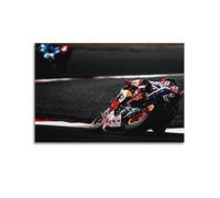 YBHF Poster de sport Extreme MotoGP - Art mural rétro esthétique - Décoration de chambre ou de bureau - 50 x 75 cm - Style rétro