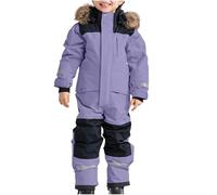 Ybing Combinaison de neige pour enfants en une pièce - Veste de ski unisexe pour enfants - Imperméable - Combinaison de ski - Coupe-vent - Combinaison de neige - Softshell - Capuche avec col en