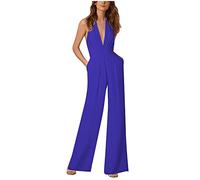 Ybing Combinaison de sport élégante pour femme - Pantalon long - Taille élastique - Confortable - Style bohème - Pantalon d'été - Pantalon de sport décontracté - Pantalon de sport - Pantalon chino