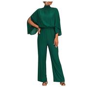 Ybing Salopette de sport élégante pour femme - Pantalon long d'été - Taille élastique - Pantalon en lin - Décontracté - Léger - Décontracté - Pantalon de jogging - Pantalon de randonnée - Pantalon