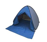 YBK Tech Tente de Plage Auto-déployante et Portable avec Protection Contre Les UV, pour 2-3 Personnes (Bleu foncé)