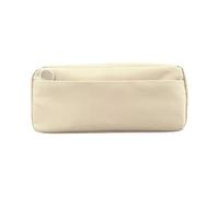 YBNKKUXKN Boîtier à Crayon Trousse à Crayons Double Couche de Grande capacité, Pochette à Stylo Simple et Vierge avec Fermeture éclair, for étudiants Adultes et officiers(Svart)