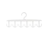 YBNKKUXKN Cintres Cintre Multifonctionnel à Crochet Rotatif for sous-vêtements, Gilets, Ceintures, Chapeaux, Forte capacité de Charge, Gain de Place dans la Garde-Robe Cintre(Wit)