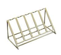 YBNKKUXKN Rangement vin Étagère à vin Murale décorative, présentoir à Bouteilles de vin, décoration de comptoir for armoires de Cuisine, Stockage des Aliments et Bars casier Bouteilles(Gold,Five)