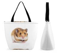YBQLNP Hamster Mignon Sac À Main Pour Femme Sac À Bandoulière Sac De Shopping Pour Voyage 28.5x18x32.5cm