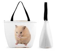 YBQLNP Hamster Mignon Sac À Main Pour Femme Sac À Bandoulière Sac De Shopping Pour Voyage 28.5x18x32.5cm