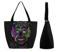 YBQLNP Peuple Tribal Sac À Main Pour Femme Sac À Bandoulière Sac De Shopping Pour Voyage 28.5x18x32.5cm