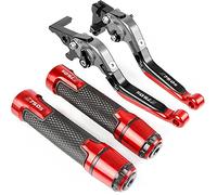 YBSM pour K-awasaki Z750S Z750S 2006 2007 2008 Leviers De Frein De Moto Kit De Poignées De Levier d'embrayage De Frein Pliable Réglable (Color : 12)