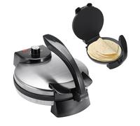 YBWJF Machine à crêpes électrique 2000 W haute puissance 30,5 cm entièrement automatique double face avec revêtement anti-adhésif avec température réglable pour usage domestique et commercial Maïs