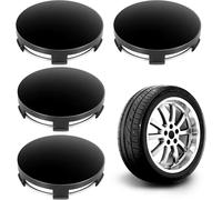 YBZYBSV 4 Pièces Auto Cache Moyeux pour New VW Tiguan 3 2024 2025, Centre De Jante Capuchons Cache Moyeu Cache de Roue Centrale Accessoires de Voiture,OD 68mm ID 65mm