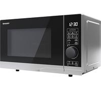 Sharp YC-PG204AE-S micro-onde Argent Micro-onde combiné Comptoir 20 L 700 W