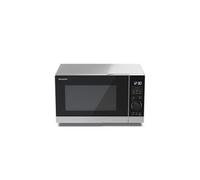 Sharp Micro-ondes YC-PS204AE-S 700 W 20 L 10 niveaux Eco Décongélation Sécurité enfant Argent/Noir