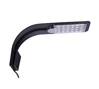 Ycagrain Lumière D'Aquarium X5 pour Aquarium Planté 10W Lumière LED pour Aquarium Éclairage LED Anti-Buée Clip Lumières EU Plug