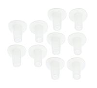 Ycauty 10 Pièces Tétine D'alimentation en Silicone Souple pour Veau Orphelin, Forme Adaptée aux élevages Bovins, Facile à Utiliser, Matériau de Haute qualité