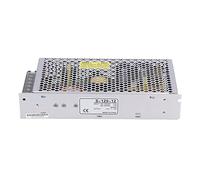 Ycauty Alimentation à découpage réglable pour appareils 12 V 24 V Convient pour caméras de vidéosurveillance et barres lumineuses LED 120 W Alliage d'aluminium (S-120-12)