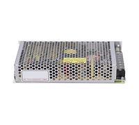 Ycauty Alimentation à découpage réglable pour appareils 12 V 24 V Convient pour caméras de vidéosurveillance et barres lumineuses LED 120 W Alliage d'aluminium (S-120-24)