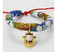 Ycauty Collier Réglable tissé à la Main pour Chien et Chat, avec 9 Motifs pour Animaux de Différentes Tailles, XS-L (B-4 (M))