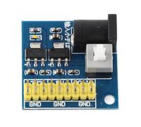 Ycauty Module d'alimentation 5 Pièces, Conception Compacte et Pratique, Module de Conversion de Tension pour Expériences, Entrée DC-DC 12VDC, Sortie 3.3/5/12V