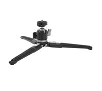 Ycauty Trépied de table avec tête sphérique rotative à 360° | Alliage d'aluminium, pieds antidérapants, compatible avec les caméras, compact pour voyager, modes faciles à changer