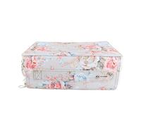 Ycauty Trousse à Crayons Multicouche avec Fermeture éclair, imprimé Rose, 252 Emplacements pour étudiants en Art, Matériau PU Portable 8,1 X 11,2 X 3,9 Pouces (Rose midi)