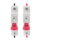 YCB6H-63 18mm Miniature Circuit Breaker MCB 1-3 Pole Din Rail Breaking Capacity 6A/10A/16A/20A/25A/32A AUOQKQUT(25A)