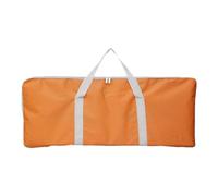 YCBMINGCAN Grand sac de voyage pliable, sac de voyage léger pour les nuits en camping, stockage d'eau, sac de voyage pour hommes et femmes, équipement de camping, Orange, taille unique